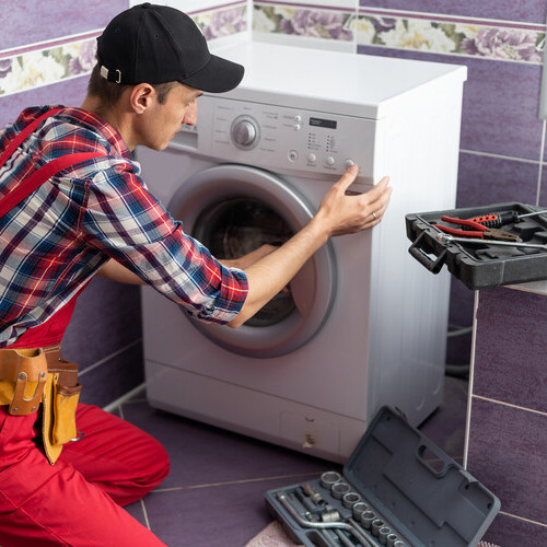 dryer being repaired